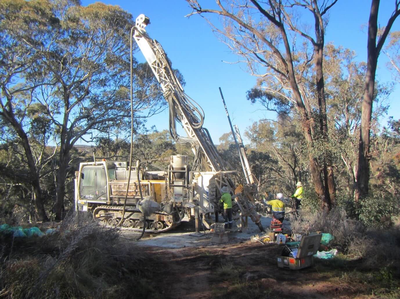 RC Drilling at Wiles Gold Prospect